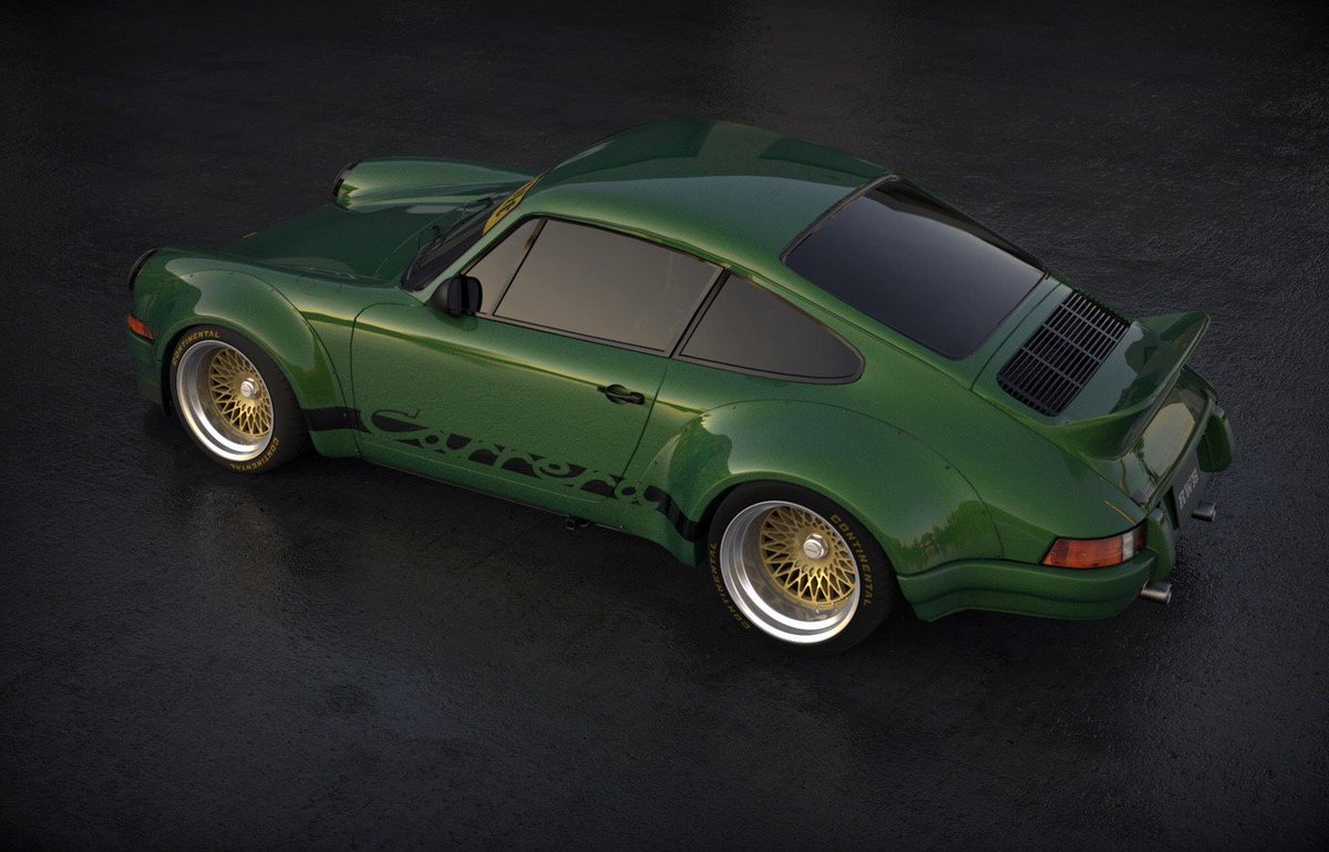 continentaltire's tweet image. DREAM COME TRUE. For @RutledgeWood that comes in the form of this custom Rauh Welt Begriff built Porsche 911. We’re working w/ Rut on this build where Akira Nakai will transform a 1986 Carrera into the backdated widebody rendered here by Jon Sibal. 

More: continentaltire.com/news/dreams-do…