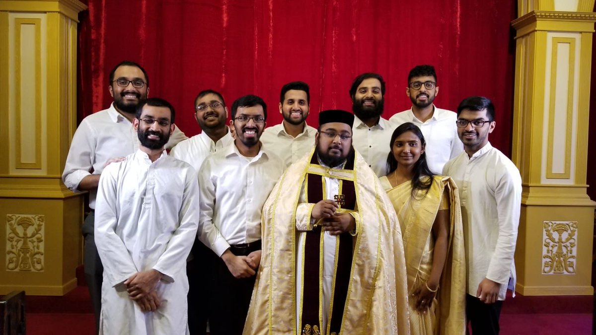 stvlads's tweet photo. #SVOTS Alumnus Dn. Kuriakose Abraham has joined the ranks of the Holy Priesthood of the #Malankara #Orthodox #Syrian #Church.
Priest Kuriakose was ordained March 30, 2019 by the hand of His Grace Metropolitan Zachariah Mar Nicholovos.
https://t.co/cbqdQYWnMf
#AfterSvots #ministry https://t.co/7hoOYATndo