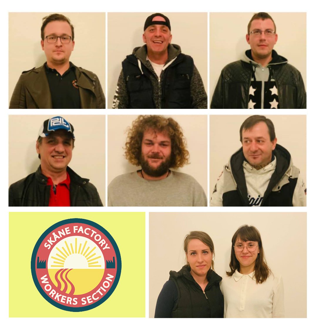 FactorySkane's tweet photo. Hi everyone!
We would like to introduce ourselves so you can get to know us. It’s a bit risky to publish our pictures, but we want to talk about who we are and the story behind our situation. Read more about who we are and our union club here: https://t.co/PcyLIZoIBB https://t.co/qvhLak6jxe