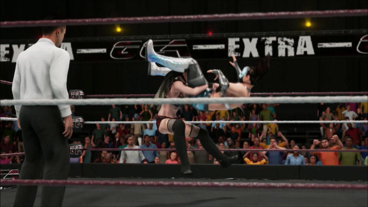 GCAWRESTLING2K's tweet photo. WK1: Saw great matches to kick off this new era's version of #GCAeXtra! @NOLA_Axeman & @RIG_GCA had a solid one on one bout! @KiaraJadeWhite managed to defeat #PeriDemir & finally, @TheBadBoyRiley showed the #GCAWrestleVerse how good he was all over again against @LastTrueIrish! https://t.co/c7kKGgBULL
