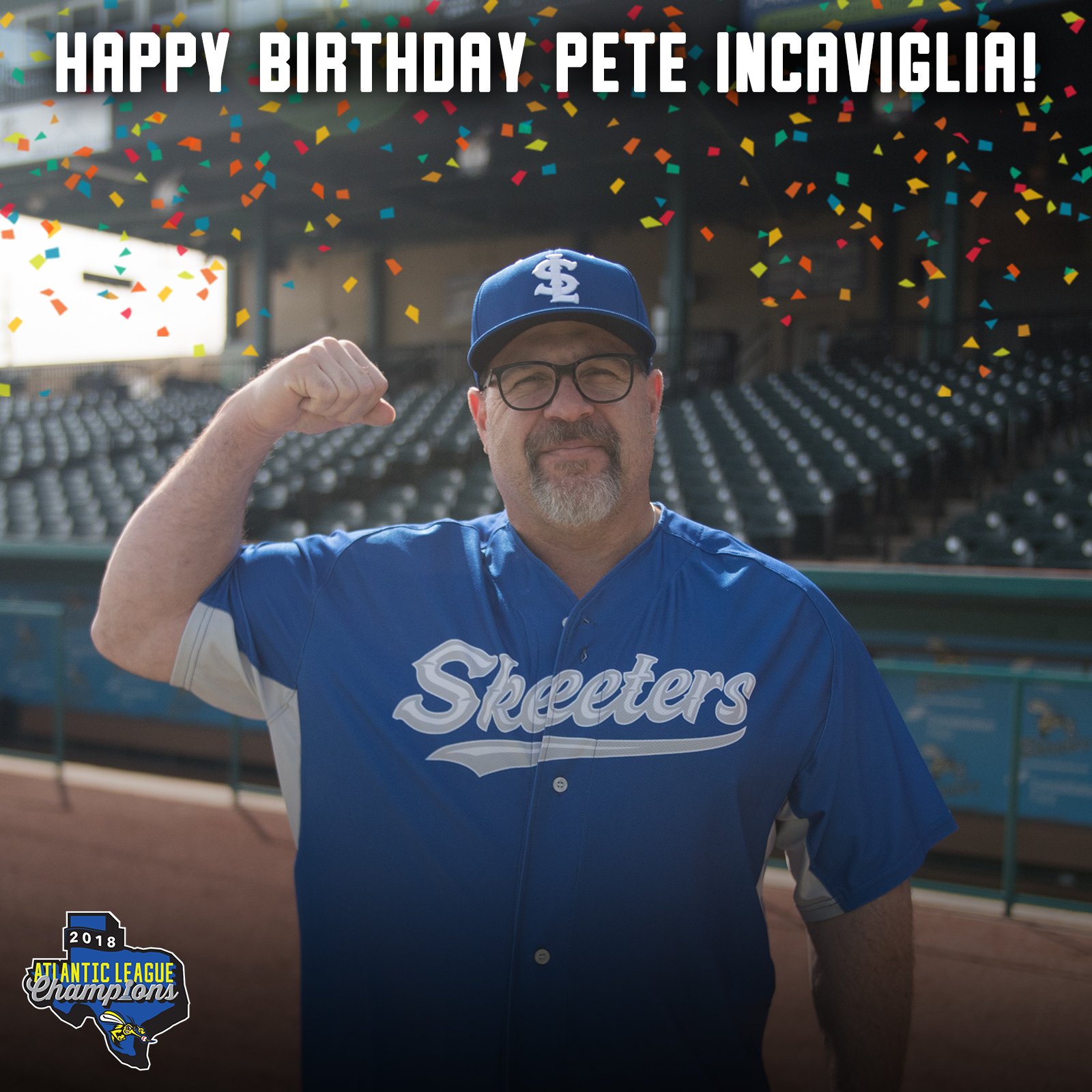 Help us wish a very happy birthday to our ALPB Champion skipper, Pete Incaviglia! 