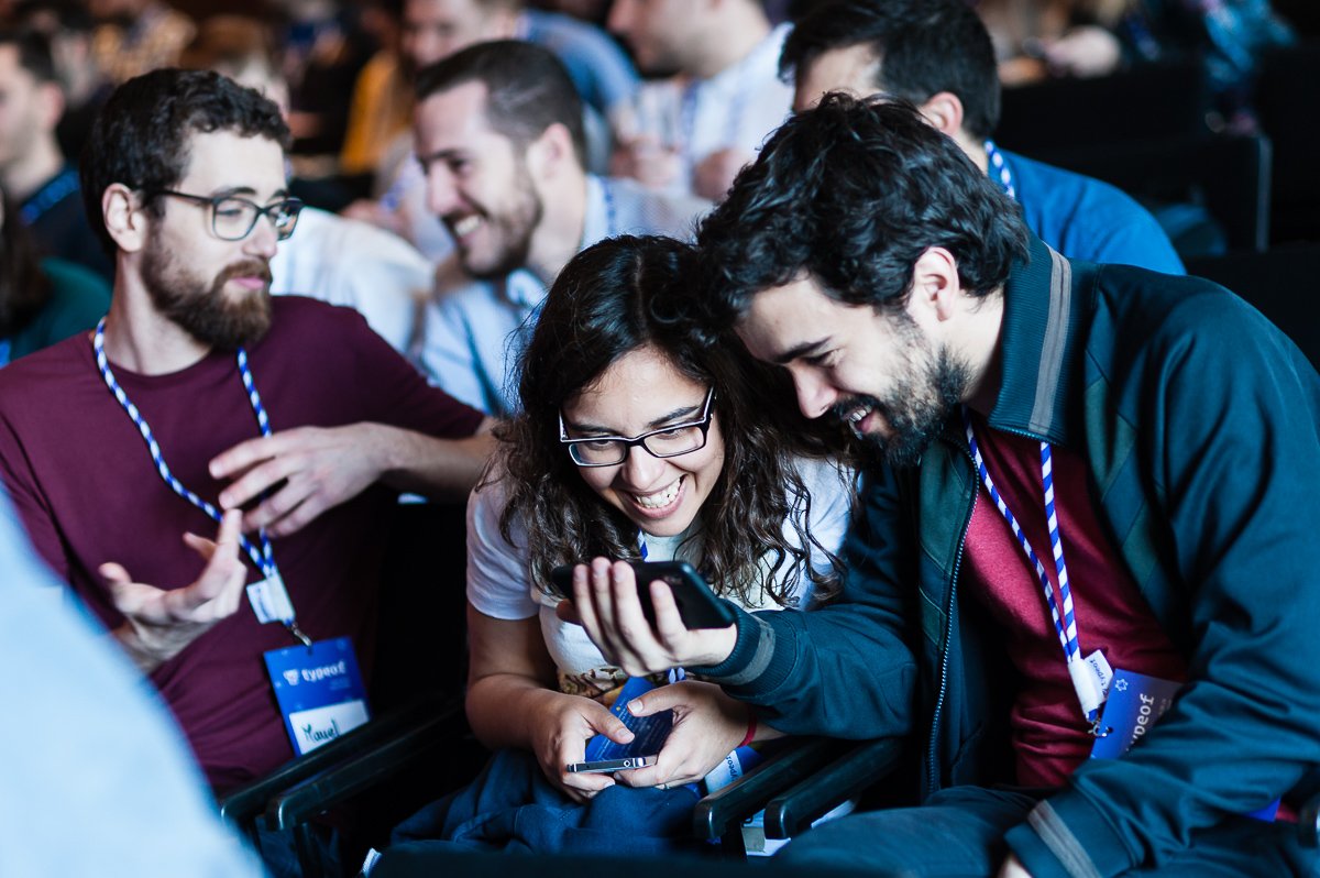 typeof conference tweet media