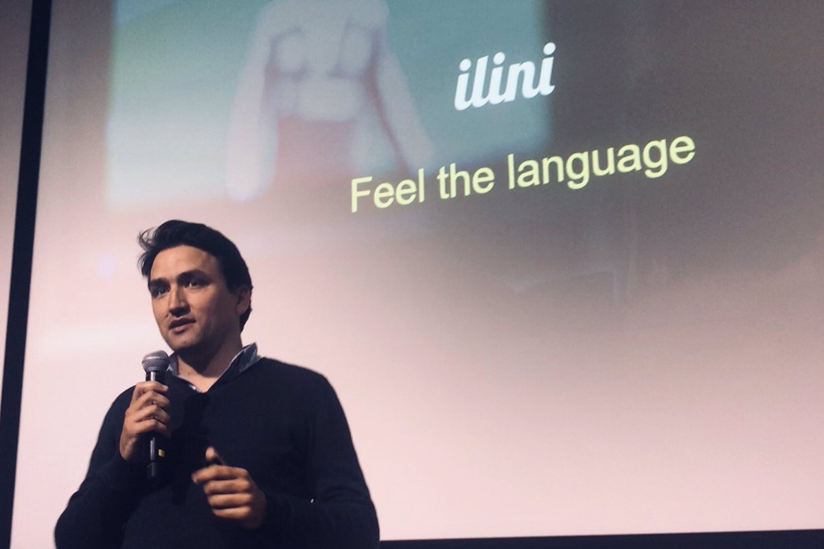 EdtechFrance's tweet photo. Qui ne pitche pas n’est pas membre #EdTech 🇫🇷 ! 💪🏼✨ Au tour de @bjmrey de nous présenter @iliniFrench #EdJobTechDay @EMLYONIncub 🦁🛠 https://t.co/O5MtEu3dnx