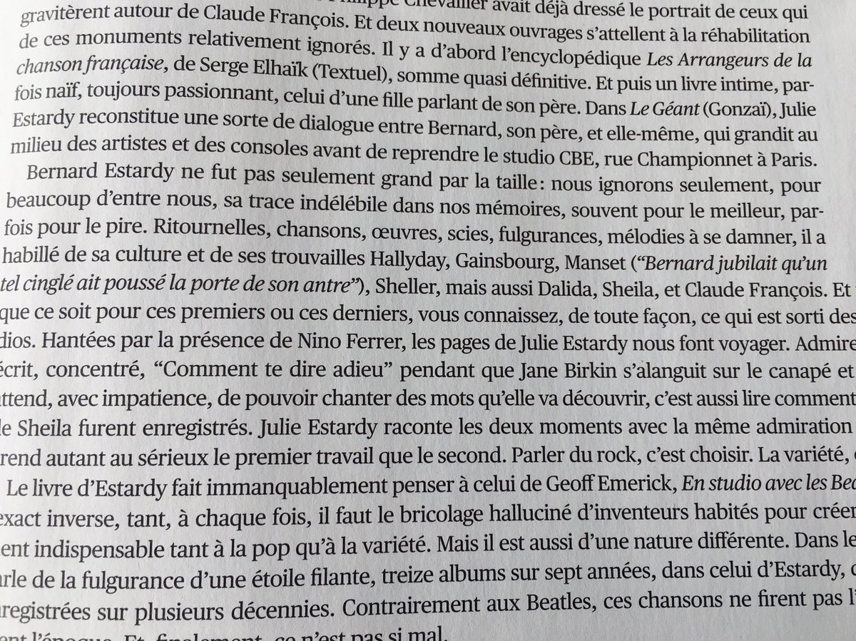 Franck Le Dorze (@franckledorze) on Twitter photo Merci à <a href="/brunopatino/">Bruno Patino</a> de me faire découvrir dans <a href="/RollingStoneFra/">Rolling Stone France</a> un studio d’enregistrement mythique près de chez moi, le CBE, rue Championnet, à Paris. Avec un hommage appuyé à Bernard Estardy, qui lui doit beaucoup, et à sa fille, Julie. <a href="/StudioCBE/">Studio CBE</a> Merci à <a href="/brunopatino/">Bruno Patino</a> de me faire découvrir dans <a href="/RollingStoneFra/">Rolling Stone France</a> un studio d’enregistrement mythique près de chez moi, le CBE, rue Championnet, à Paris. Avec un hommage appuyé à Bernard Estardy, qui lui doit beaucoup, et à sa fille, Julie. <a href="/StudioCBE/">Studio CBE</a>