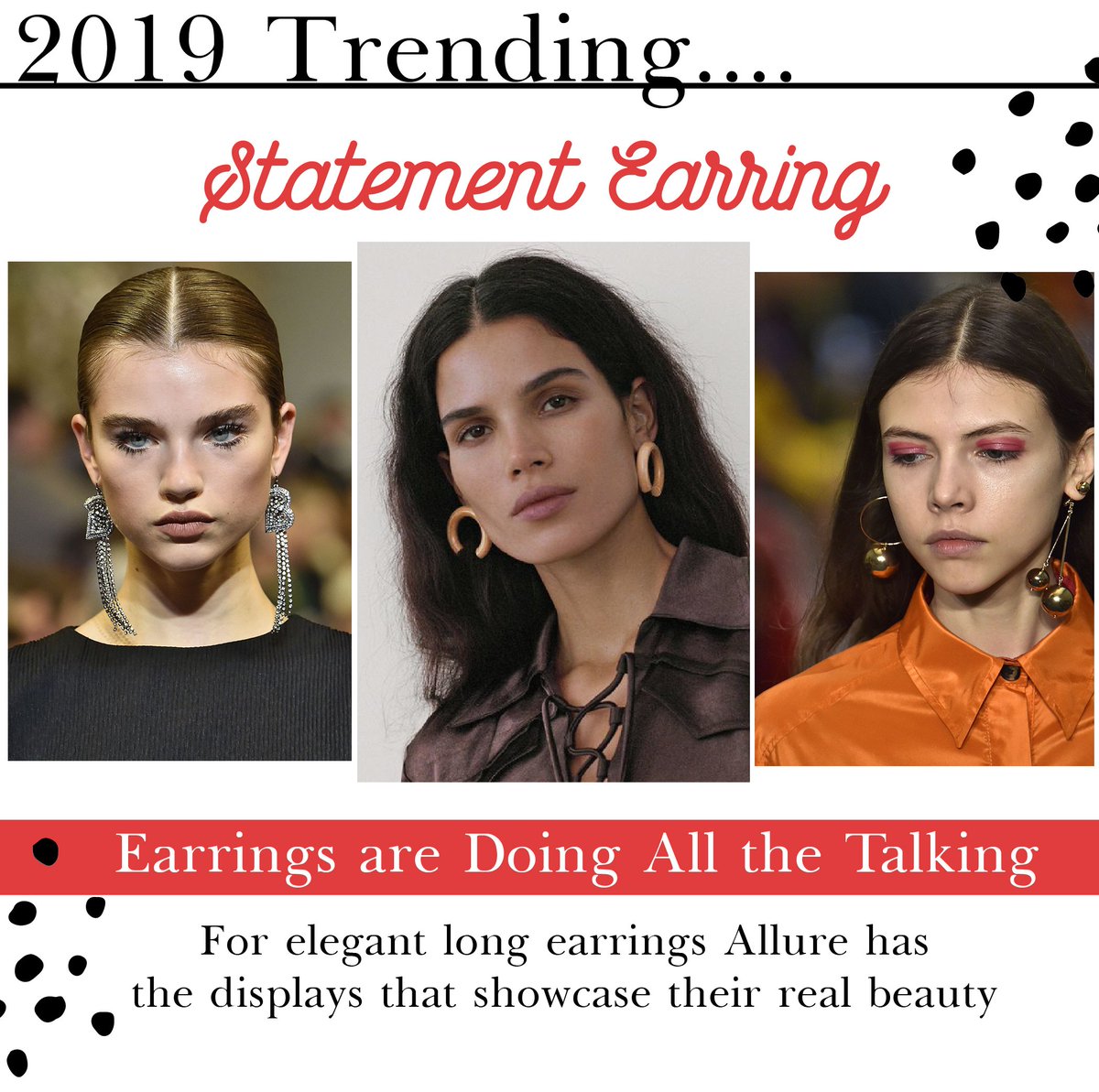 Top Earring Trends! Displayed with a WOW Click here for earring displays allurepack.com/collections/di…
#longearring #earrings #statementEarrings #earringDisplays #jewelryDisplay #EarringTree #Jewelrytrends #fineJewelry #Allurebox