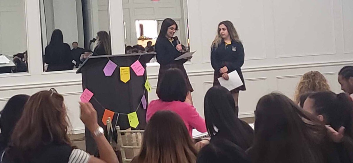 VP_LisaTonelli's tweet image. Wonderful job Juliana &amp;amp; Sarah &amp;amp; Safe Schools Team presenting @TCDSB Safe Schools Symposium! @floracifelli @TCDSBdirector @BasilsCouncil