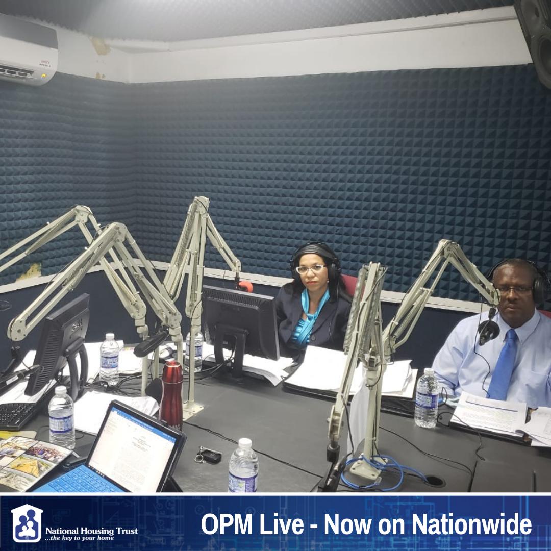 TheNHT's tweet photo. #LIVE - Tune in NOW to Nationwide 90 FM to hear about the new housing policies taking effect soon. Learn more about the details of these changes and how they will work for you.
#OPMLive #NHT #Jamaica https://t.co/S4oITyRjp1