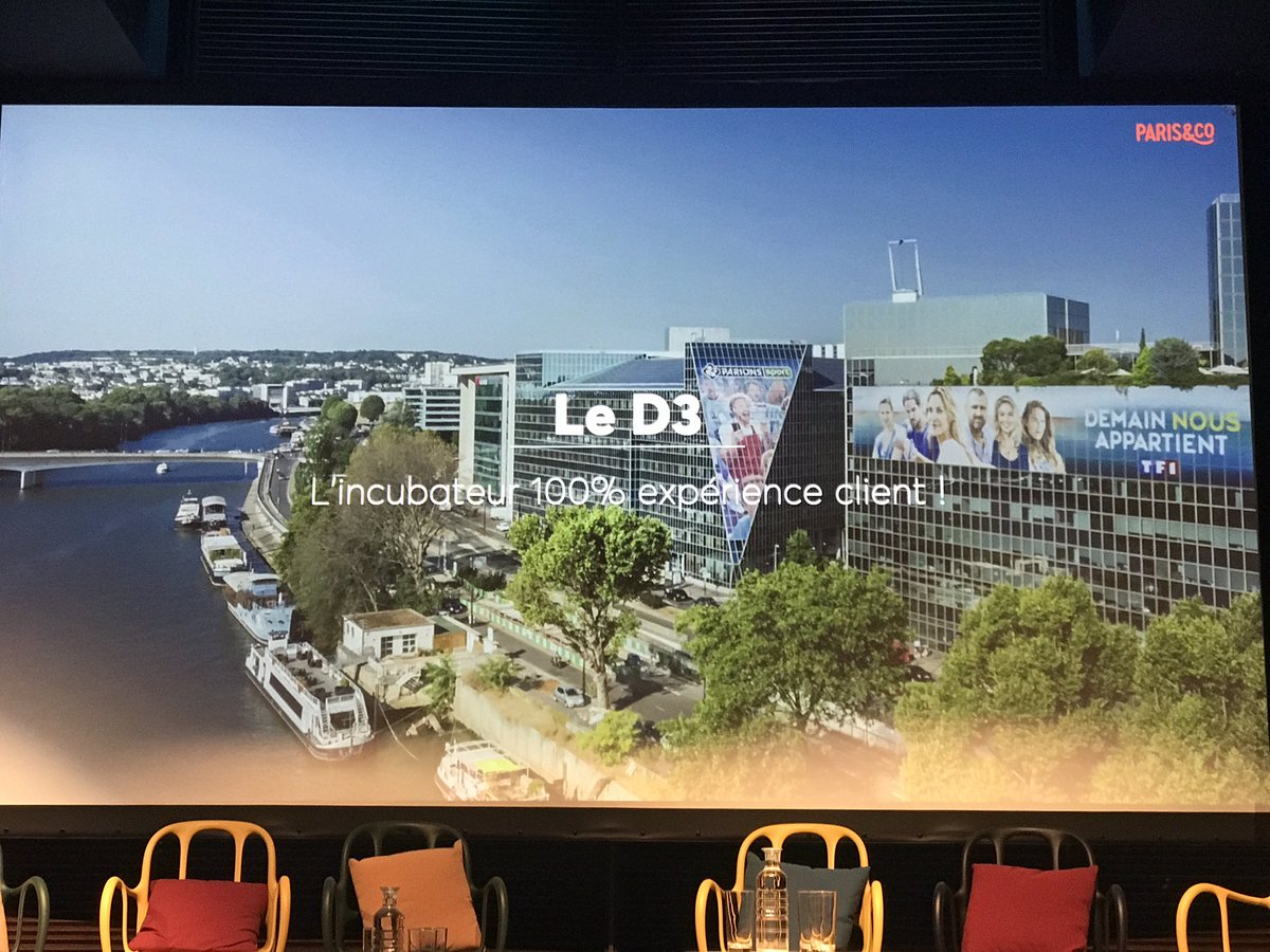 Lancement #incubateur #startup Le D3 plateforme experience client <a href="/bouyguestelecom/">Bouygues Telecom</a> partenaire