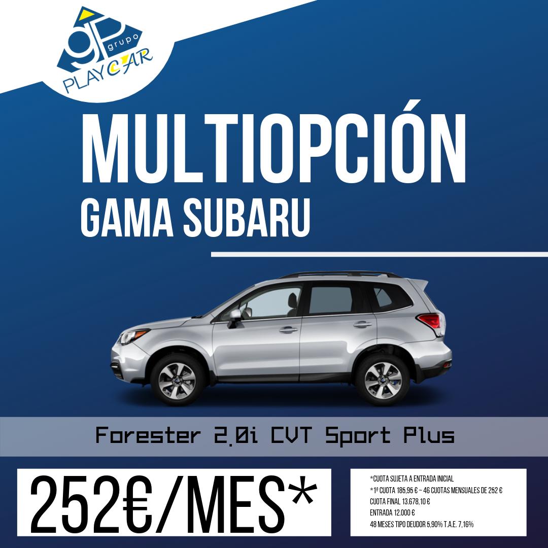 Aprovecha la Multiopción de nuestra gama #Subaru. También en Motorshow del 26 al 28 abril 😮