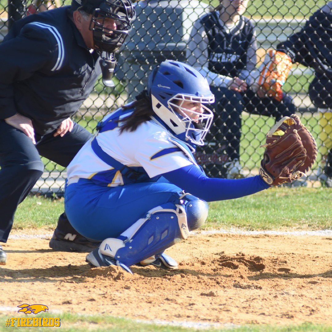 Juliana Rigano and the girls varsity softball team picked up an 11-0 win over Our Lady of Mercy🥎. #firebirds <a href="/KMHSsoftball/">Varsity Softball</a>