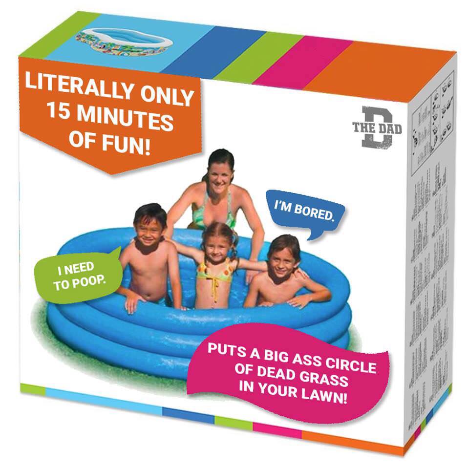poorinspiration's tweet photo. "Puts a big ass circle of dead grass in your lawn!" https://t.co/lFGzLN2qho