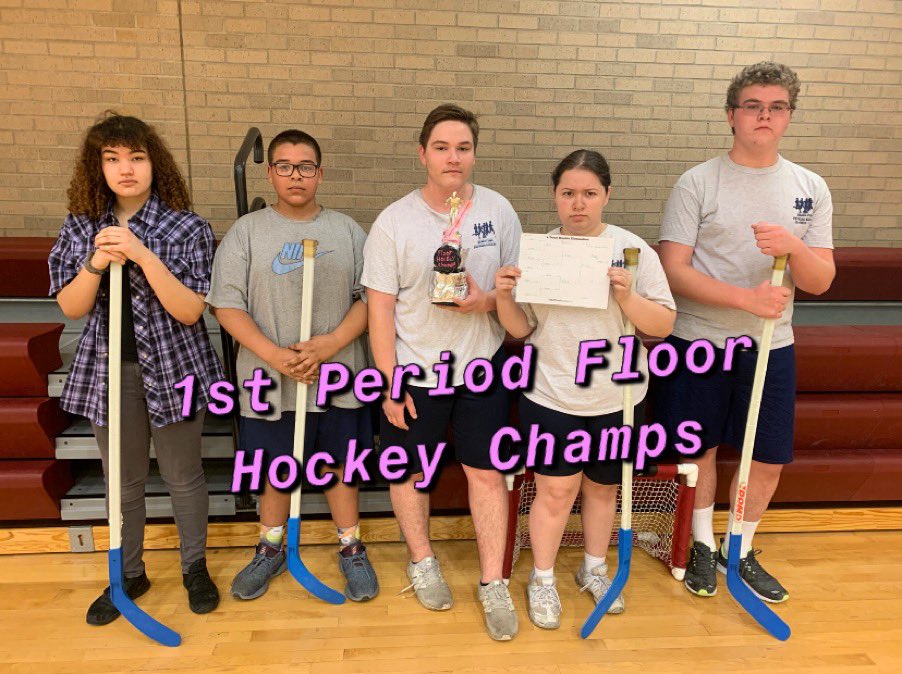 GFC_PE's tweet photo. Congrats to our Floor Hockey Champs #strandellcup https://t.co/cwtPTfHSTf
