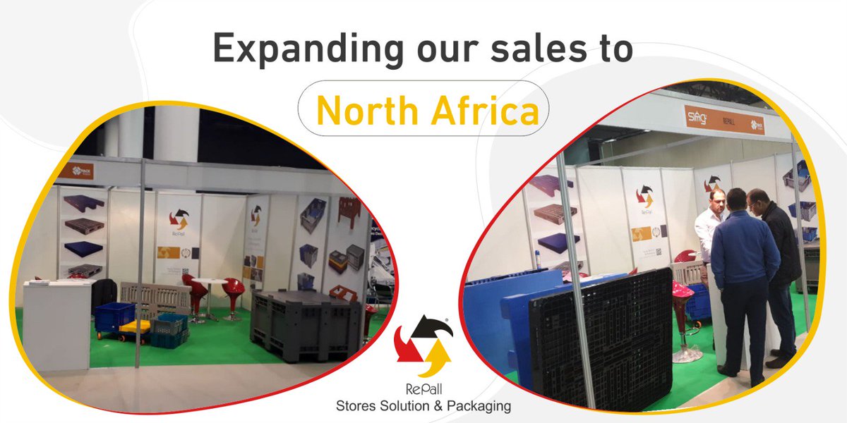 Repall2020's tweet photo. Side of our participation at #SIAG and #PackExpo Algeria.
#repall #plastic
#Repall #PlasticePallets #Polymers #pallet https://t.co/usJ0ZXlhsW