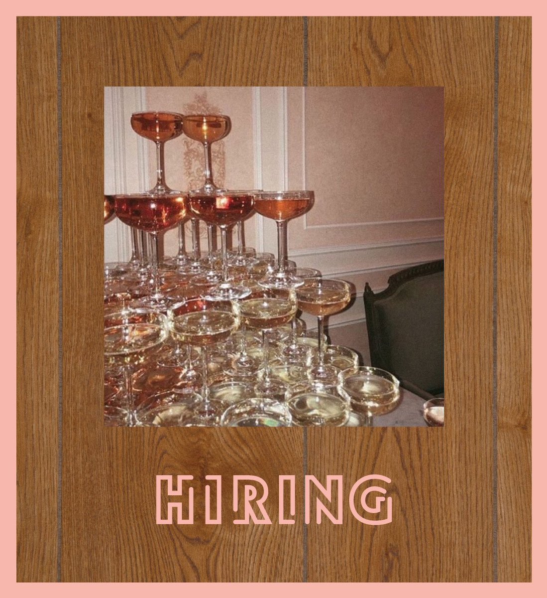We are hiring! luckyyoulounge.com/jobs/