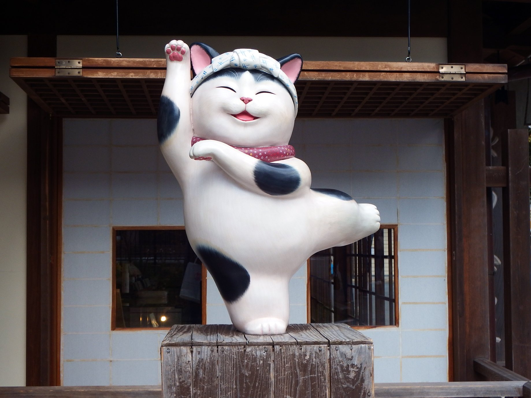 小川聡 マーカット Twitter પર 伊勢神宮のおかげ横丁での 横丁猫めぐり の一部 招き猫デカい T Co Uzgbdyad73 Twitter
