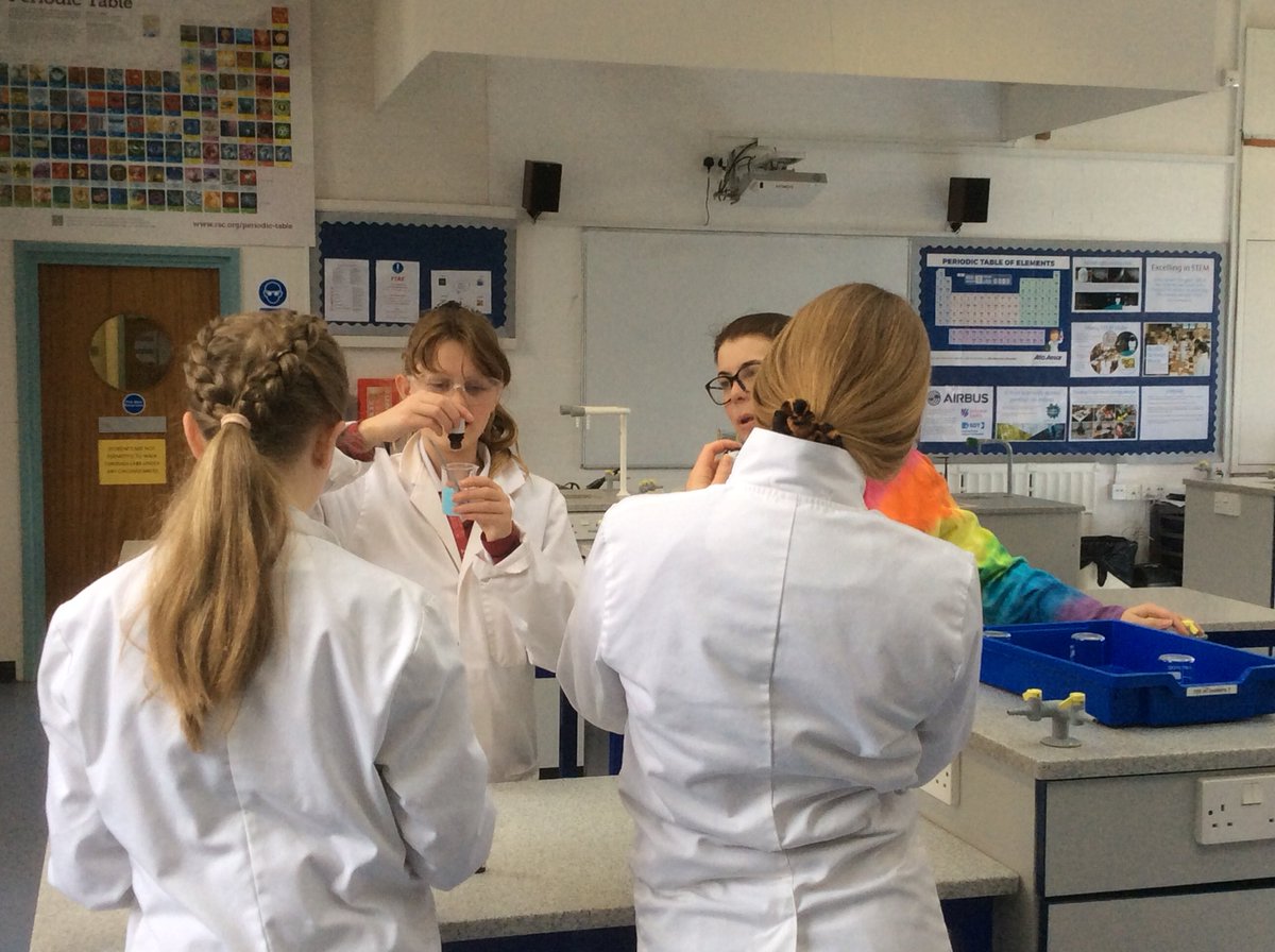 We had brilliant turn-out at our lunchtime junior science club today where we made bath bombs. Definitely one we’ll be trying at home too. It was great fun! #RHScienceClubs #InspiringScience #GirlsInStem