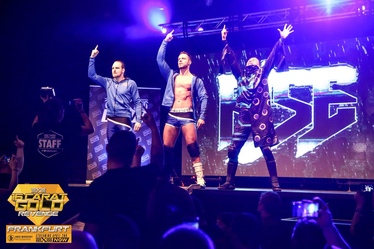 WirSindRISE's tweet photo. Tonight on #wXwNow, Main Event Action at #wXw16CaratRevenge between #RISE and #Schadenfreude!

#WIRsindRISE https://t.co/kwiQDXOcXb