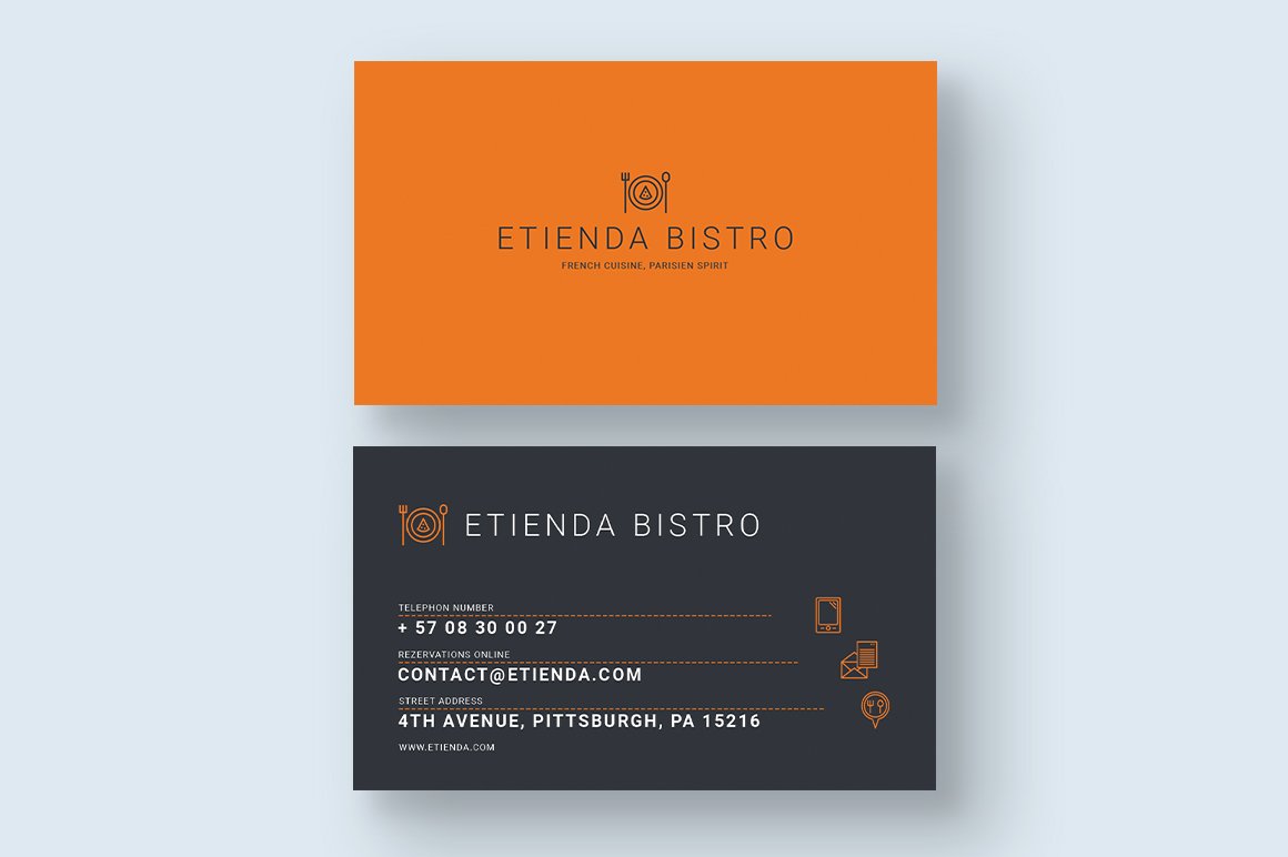felicitysbox's tweet image. Are you planning to open a local French Bistro? Then you most likely  will need a nice, professionally looking business card and I&apos;ve got just  the perfect template for you! creativemarket.com/felicitymorgan…