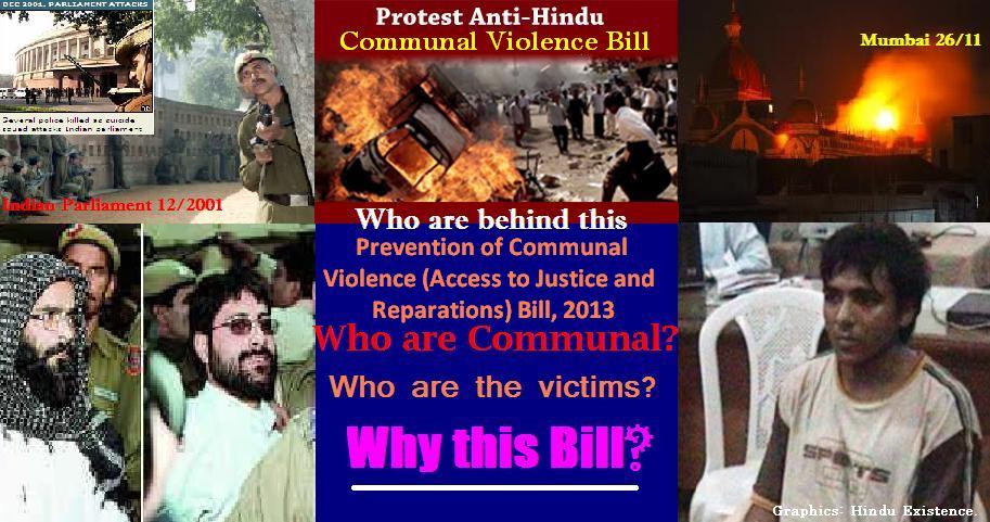 The basic premise of PCTV bill - a) There exist religious & linguistic minority in every stateb) Majority community is always the perpetrator of violence ('rioters') & minority the 'victim'c) State govt officials are their collaborators d) Police & army side with rioters