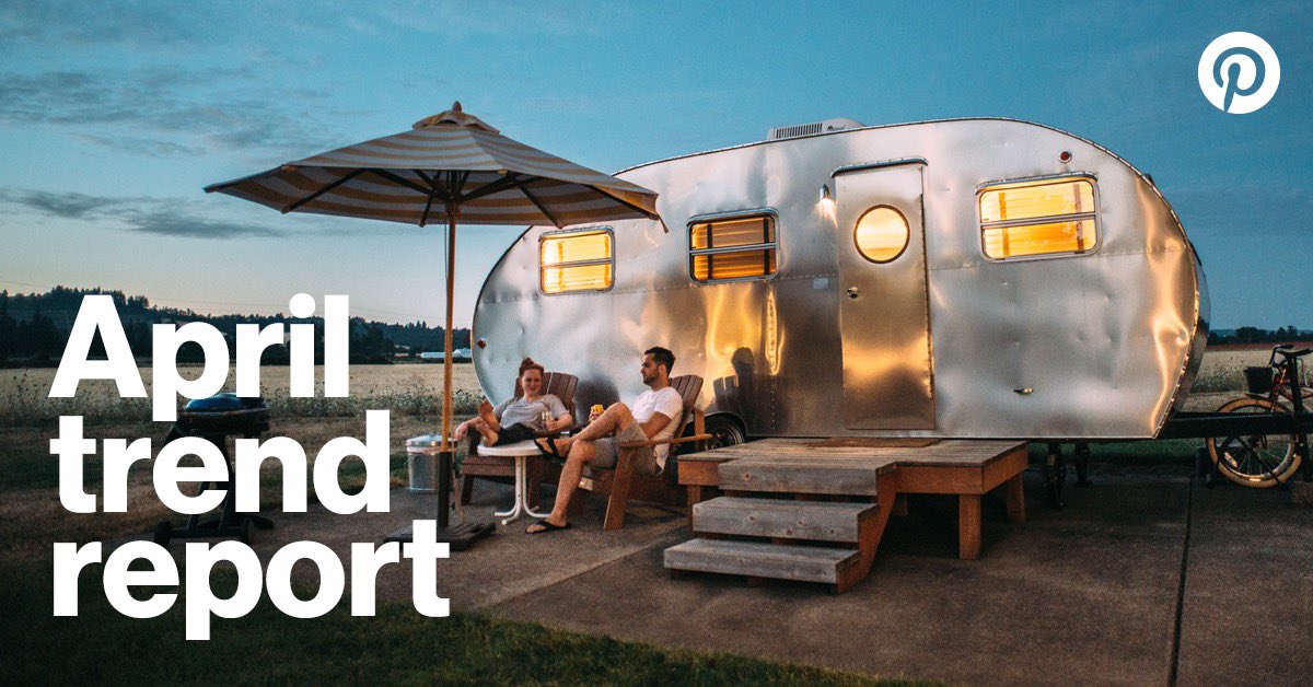 pinterestbiz's tweet photo. People on Pinterest are dreaming about summer: planning edible gardens and picnics, searching for van camping spots. See what else is trending in our April report. #trends #insights #marketing 
https://t.co/FZxWFZdN4U https://t.co/88FLhUOral