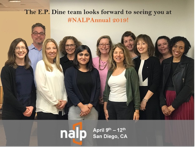 EPDineLegal's tweet photo. #NALPAnnual Conference is 1 week away! Looking forward to meeting this year’s attendees and attending some exciting workshops. We will be exhibiting at booth 20 - please drop by to say hello! https://t.co/AA7uSuKbTb