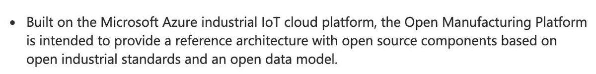 finrekt's tweet photo. >speaking of @Azure and #cryptlets

"@Microsoft and the @BMW Group launch the Open Manufacturing Platform"

#link #chainlink #4IR $LINK

https://t.co/eu3JVdTO7X https://t.co/H6Lq1GVzy8