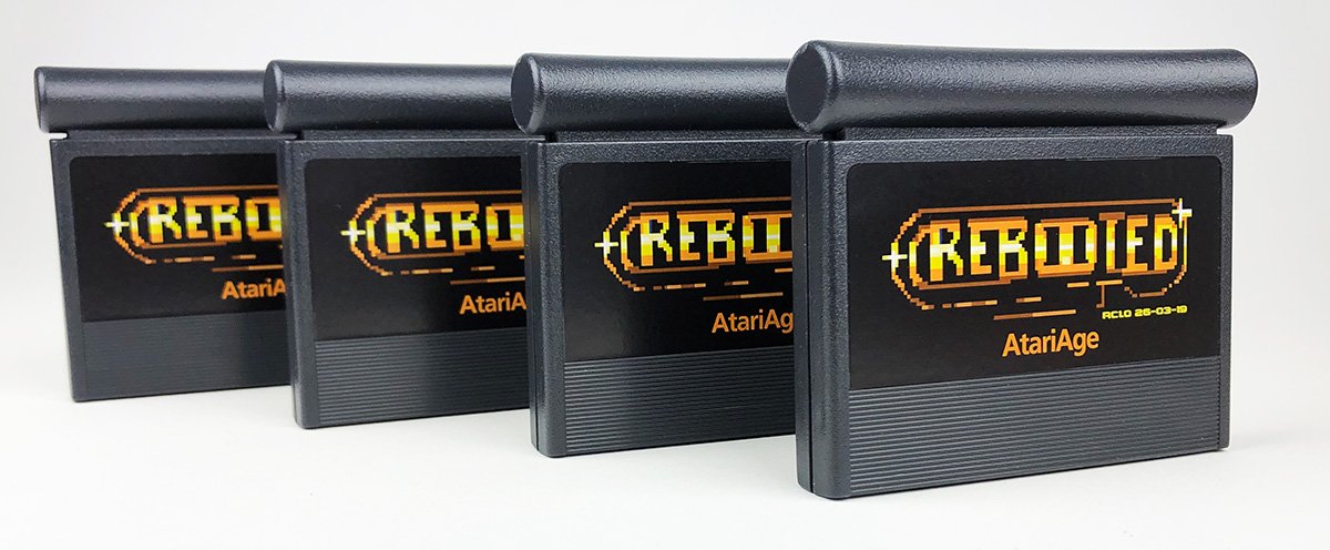 AtariAge's tweet photo. Sending copies of the upcoming #AtariJaguar reBOOTed collection out to testers today! reBOOTed is a compilation of seven Jaguar games released by Reboot over the last decade, with new graphics, music, Pro Controller support and cartridge saves. #Atari #RetroGaming #ClassicGaming https://t.co/jDLtYkY6Ac