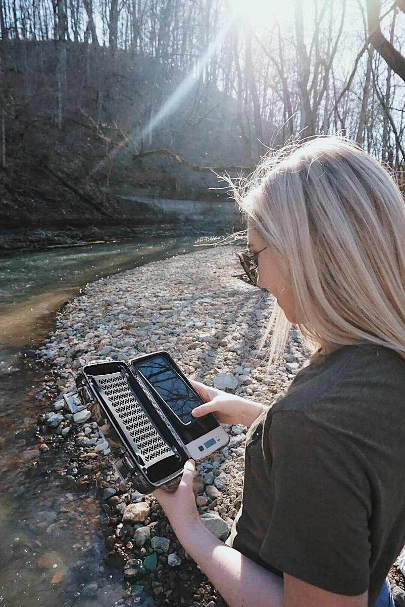 Fits all smartphones inside so you can charge up when off the grid. bit.ly/1X3MSpZ for special offers going on now! Photo credit to @morganleih