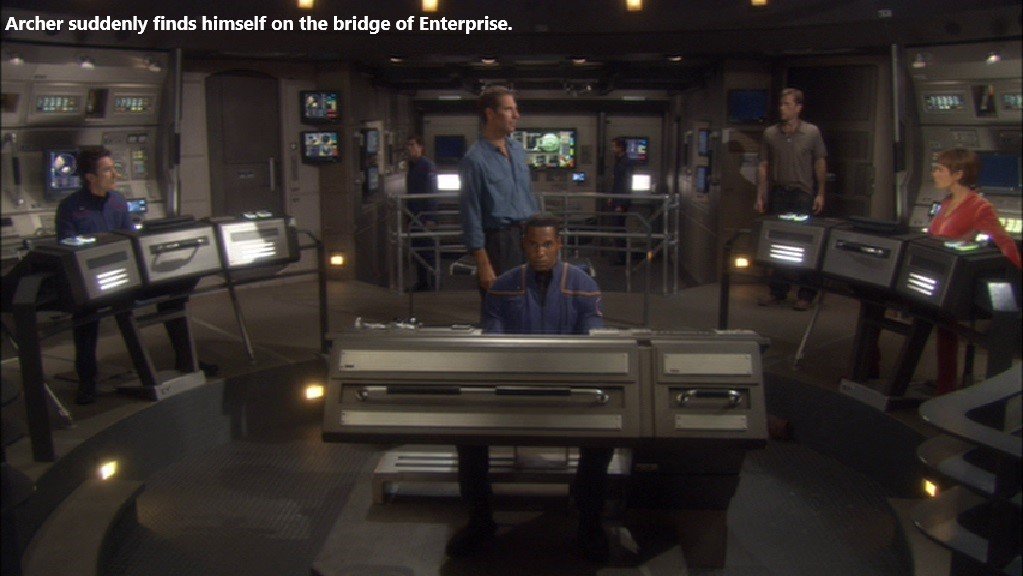 CaptArcherNX01's tweet photo. #StarTrekEnterprise 
#ScottBakula #JonathanArcher #Daniels 
#StormFront #TemporalColdWar https://t.co/n84KEIFn4l