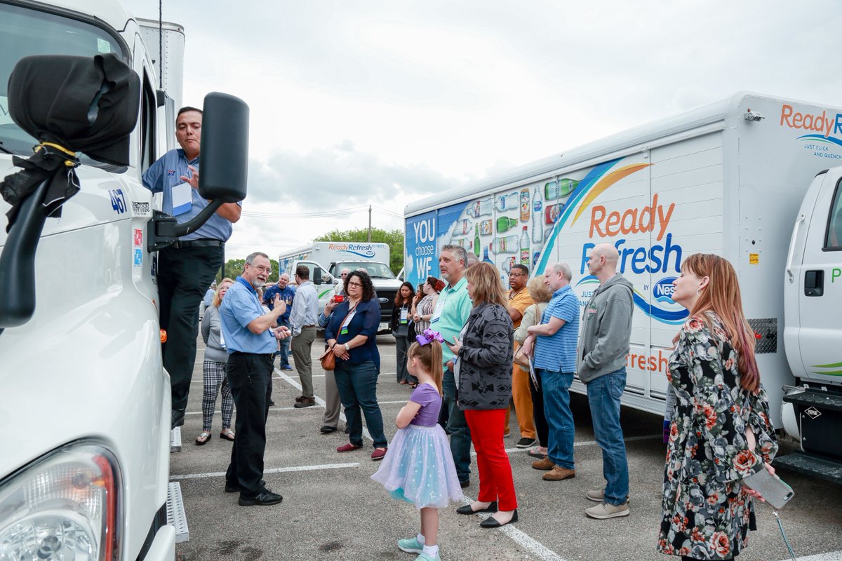 NestleWatersNA's tweet image. Proud to participate in the annual Houston Schools Driving Conference along with @ATASharetheRoad and @ReadyRefresh. Nearly 100 school administrators attended to learn about safe driving practices and how to share the road with trucks and large commercial vehicles. #ReadyRefresh