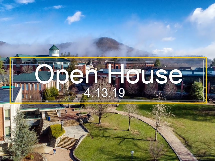 ApplyAppState's tweet photo. Join us for our spring Open House on Saturday, April 13! Take a campus tour, meet faculty and staff, and learn more about what it's like to be a Mountaineer! #AppState https://t.co/iK0plIQpud