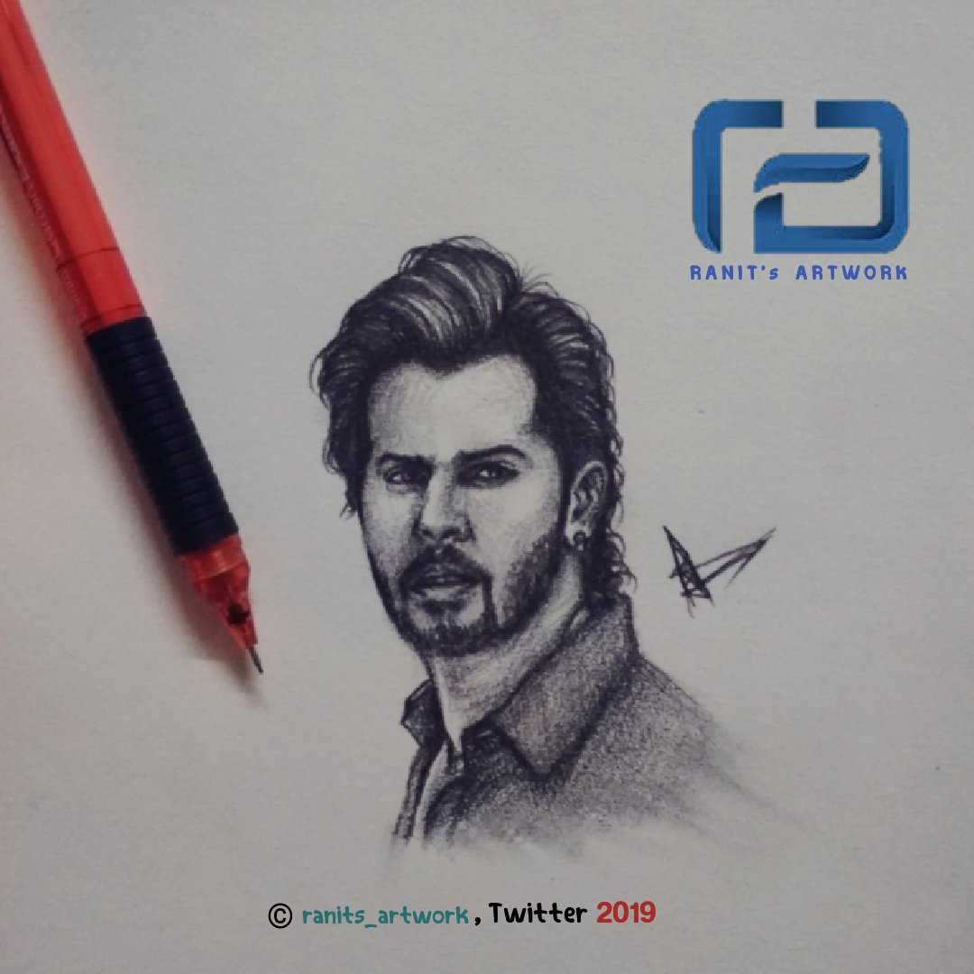 ranits_artwork's tweet photo. Dear @varun_dvn this one for you 😊
My second sketch of yours.
It took 3 hours to complete.
Hope you will love my effort in making this Realistic sketch 🎨
.
Media used: Graphite pencil (HB, 2B, 8B), on A5 sized paper.

Please Share your views 😊
Dm's are welcome. Thank you! ♥ https://t.co/a60No20jMt