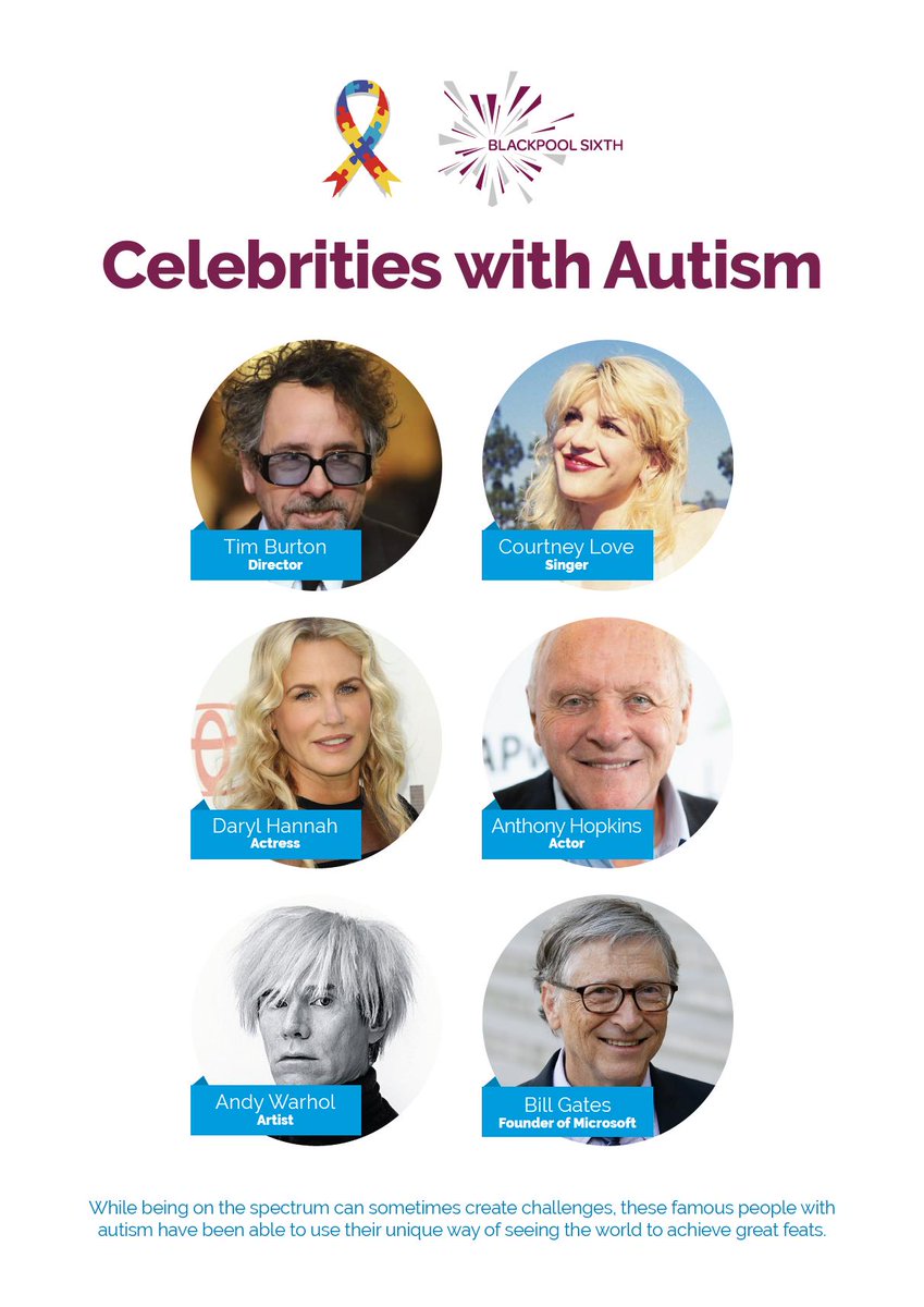 Famous People With Autism So As The Number Of Individuals With Autism And Aspergers Continue