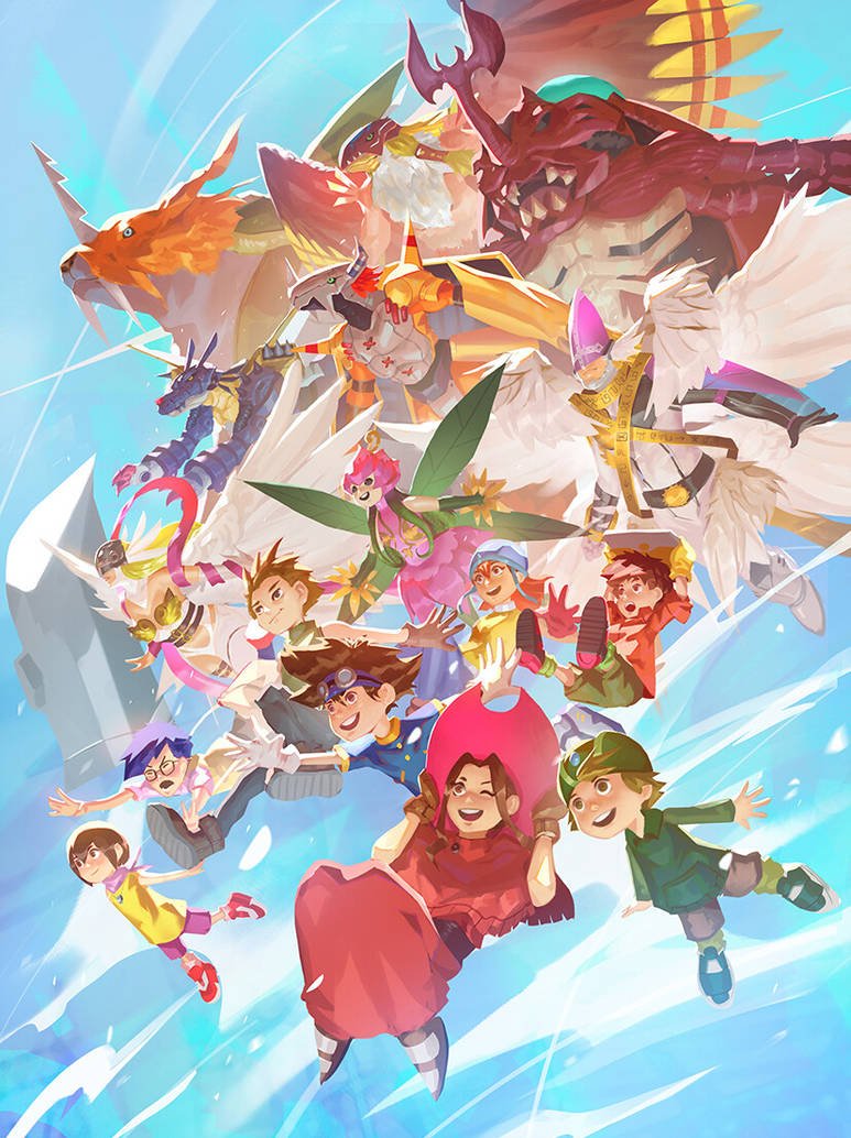 We have a feeling not only 90’s anime kids remember...

“DIGIMON ADVENTURE” by mangamie: bit.ly/2UaMz5f 
#Digimon #Anime #Nostalgia