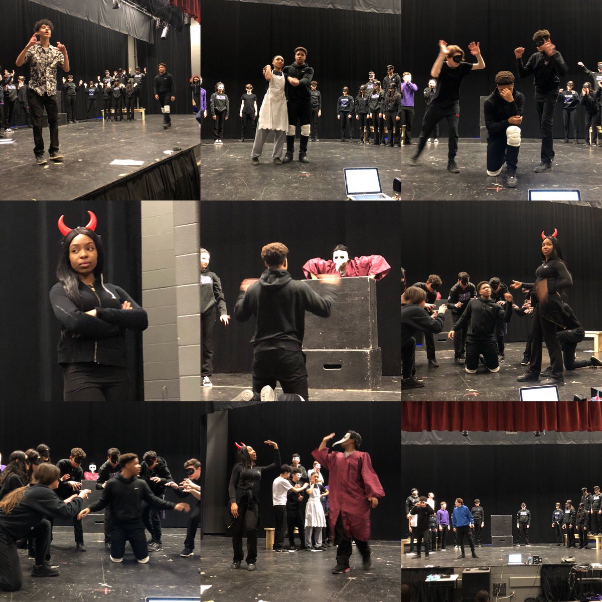 SmithAlanna's tweet photo. Great rehearsal today with P3 for their interpretive choreography to “Bohemian Rhapsody” 😊👍🏻🎭 #magnusopus #movement #drama #jvsos https://t.co/f5gGG0HdwB