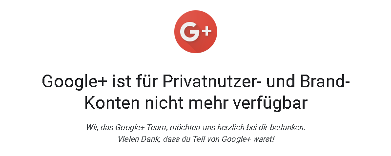 BorisGonschorek's tweet photo. Sehr schade! :'-(
Ich fand #Google_Plus sehr cool und war sehr gerne dort. https://t.co/oZTEIfc4to