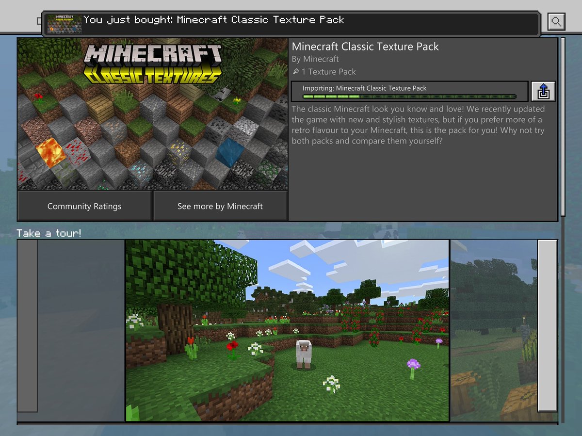 Minecraft Classic Texture Pack by Minecraft - Minecraft Marketplace