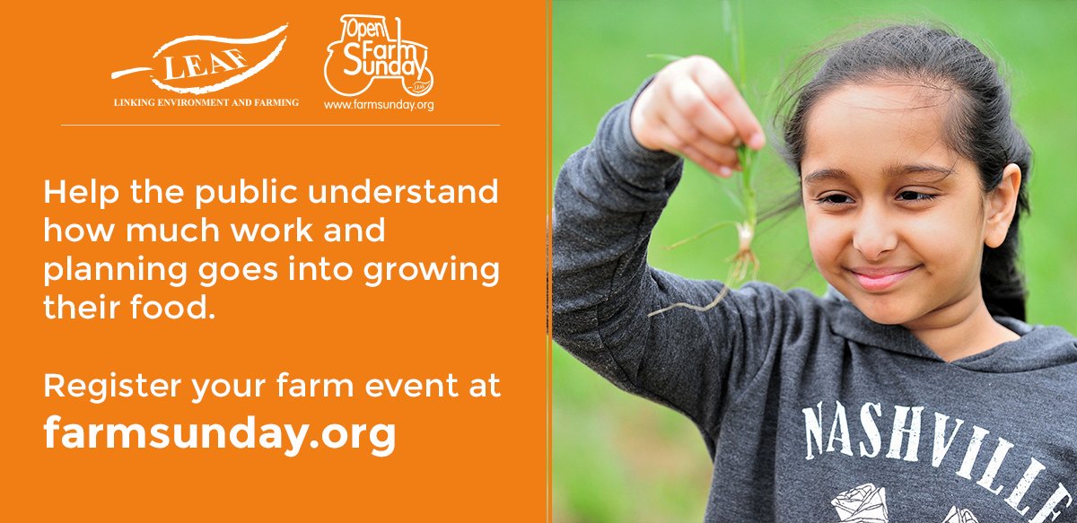 NFYFC's tweet photo. Get involved in @openfarmsunday on 9th June &amp; help bridge the gap between #farmers &amp; #consumers. Not sure what to do? Host a simple farm walk for locals.  Use the free ticketing system and free resources. Plus it’s free to take part, register at https://t.co/FCvzlnSmzX  #OFS19 https://t.co/1aljru4xHq