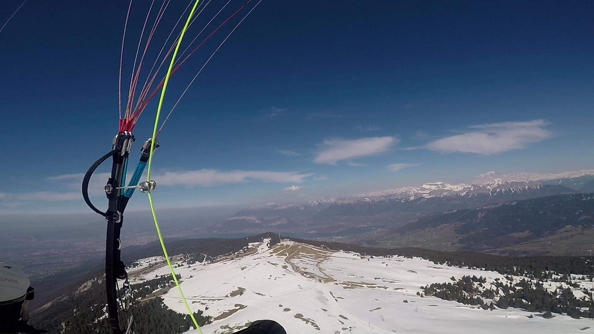 C est bien reparti pour le #parapente à #annecy 😁#savoiemontblanc