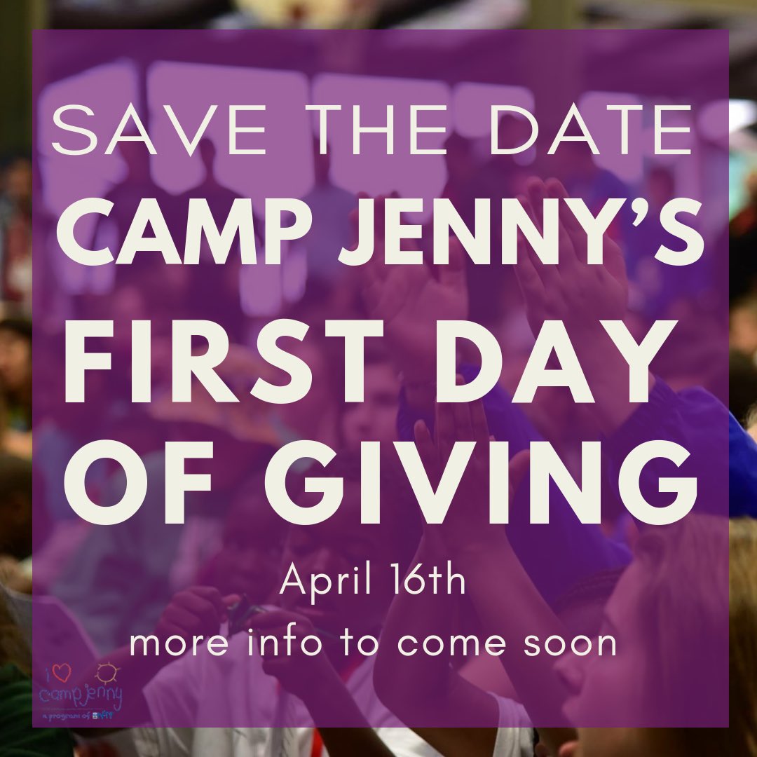 Mark your calendars and help us reach our goal of $75,000