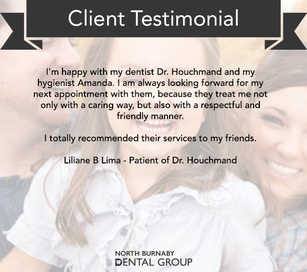 NBDentalGroup's tweet photo. Thank you for your recent review Liliane!  We strive to provide outstanding service.  #dentist #burnabydentist #testimonial #northburnaby #northburnabydentalgroup https://t.co/IHQHilB3Hb