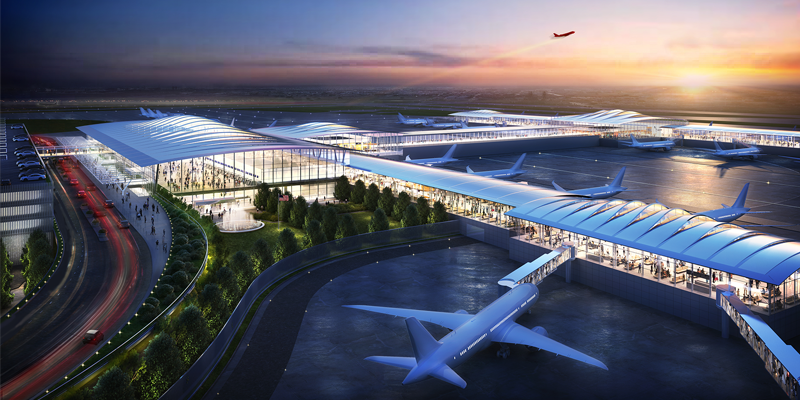 Construction is under way on a new single terminal at @KCIAirport—and that's just the start. Explore all of the latest #KC updates: bit.ly/2Ic892h