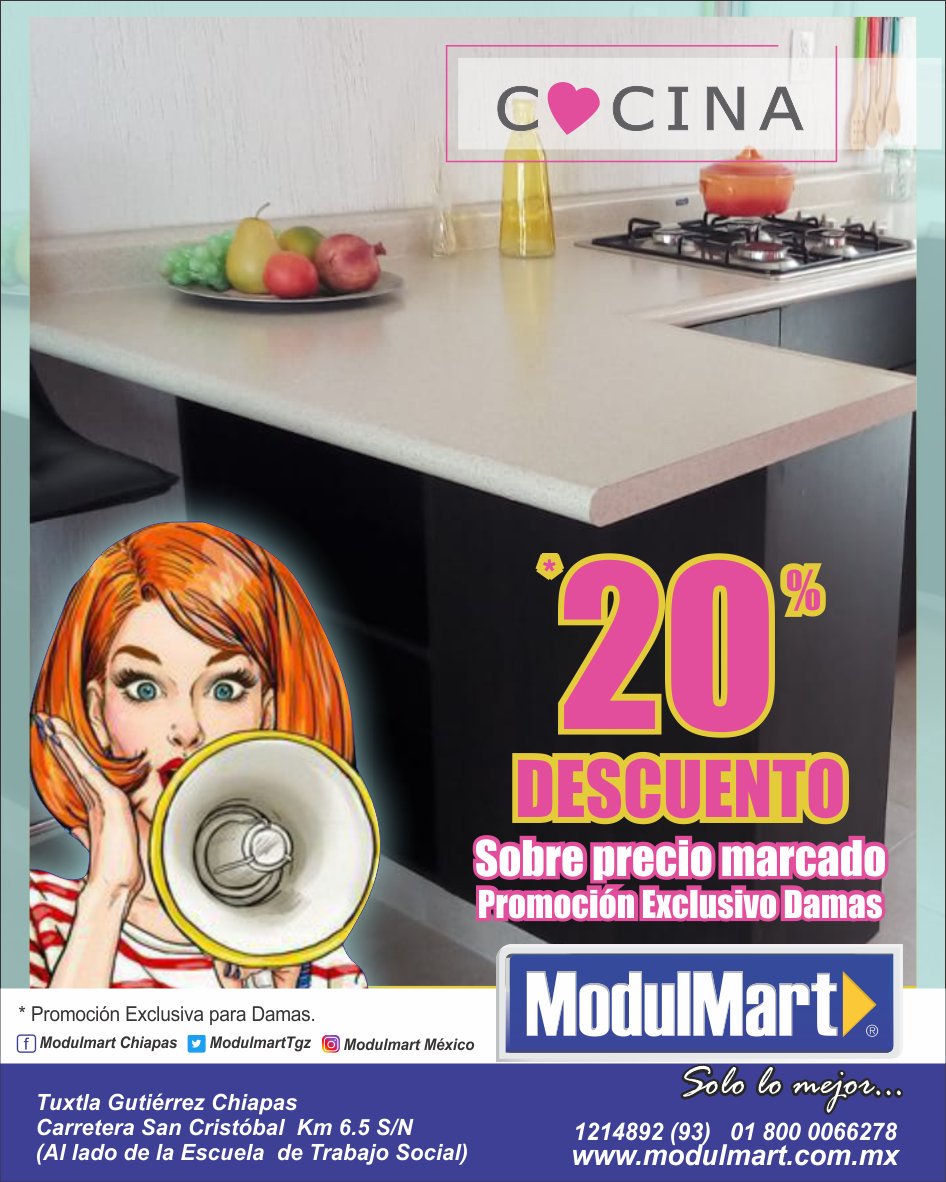 ModulmartSur's tweet image. Última semana, aprovecha nuestra promoción, contrata y estrena!
#Cocina #Vestidor #Piso #Puertas #Modulmart somos tu mejor opción #SalDeLoOrdinario