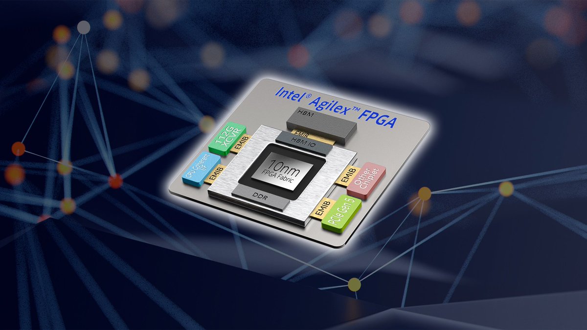 intelnews's tweet photo. The new 10nm @Intel Agilex FPGA Family will provide customized solutions to address the unique data-centric business challenges across embedded, network and data center markets: https://t.co/aolPumTOlo https://t.co/pcNjGBkZ02