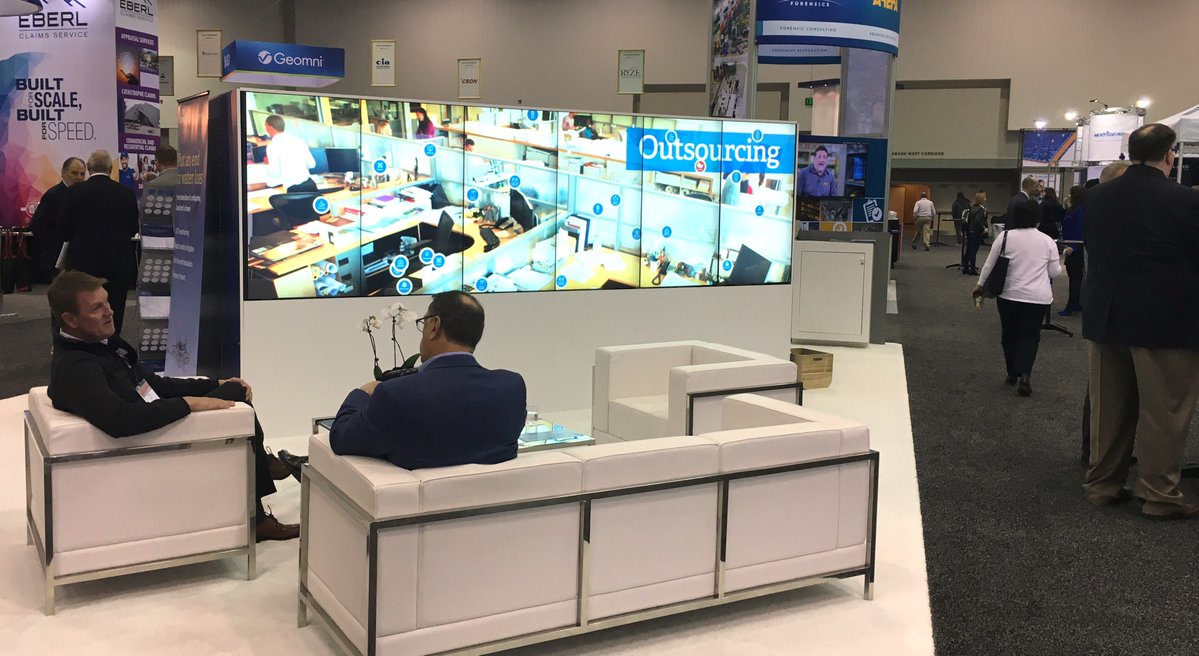 crawco's tweet photo. Our booth is the talk of #ClaimsConference2019! Come see it for yourself, and learn about Crawford's industry disrupting innovations on our interactive display! #PLRBBooth319. #CrawfordInnovation #LearningHasNoFinishLine https://t.co/RnYGU4hbFH https://t.co/NPP8akHEmd