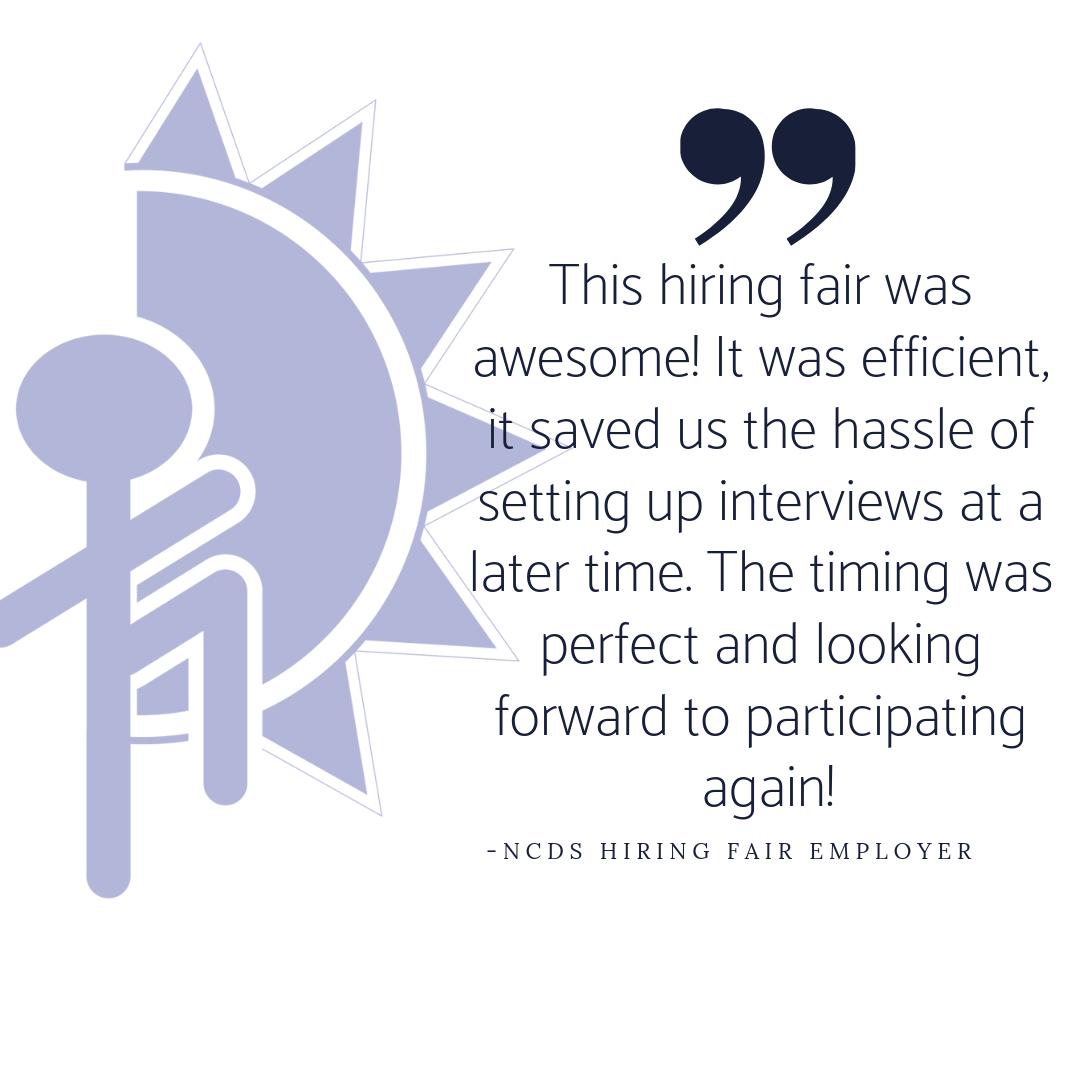 NCDS4Jobs's tweet photo. #TestimonialTuesday https://t.co/DSXOjqkknj