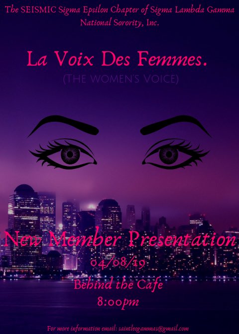StLeo_Gammas's tweet photo. Theta is coming! On Monday, April 8, 2019 join us in welcoming our Spring ‘19 Theta Line at their New Member Presentation! It’s going to be a show you don’t want to miss 👀🤫 https://t.co/zGPh973R3K