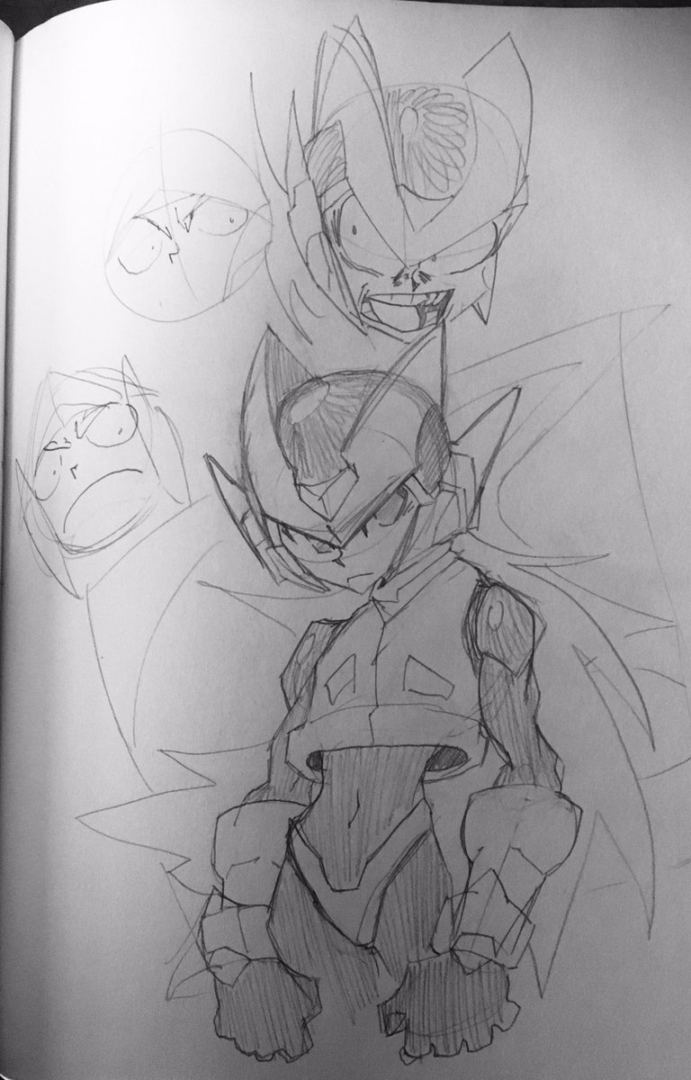 Some Zero sketches from a couple days ago 