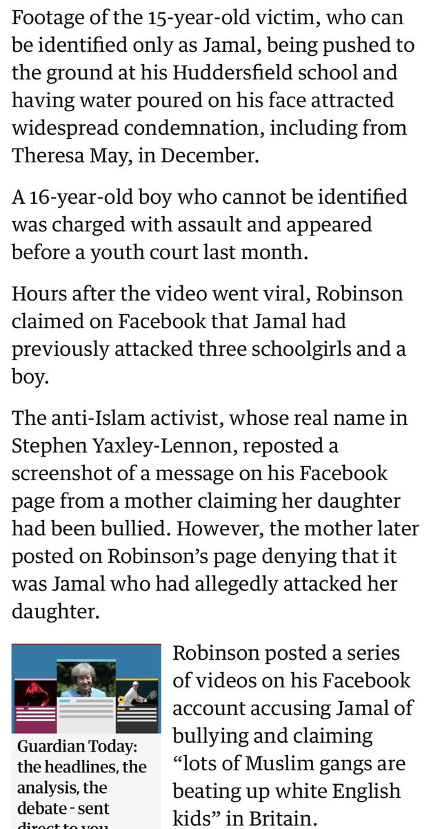 Akpommed's tweet image. He spread a fake story on Facebook about how a racially abused 15 year old refugee was actually a bully and so many of his fans threatened his family that they actually had to relocate when they were completely innocent. And then this is what the Daily Mail readers say.