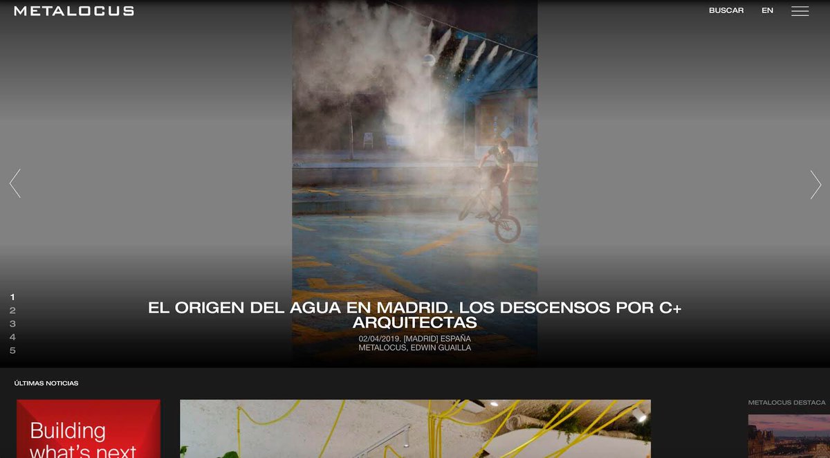 La revista <a href="/METALOCUS/">METALOCUS</a> ha publicado este bonito artículo sobre Los Descensos. Muchas gracias! metalocus.es/es/noticias/el…

#LosDescensos #ImaginaMadrid #Cmasarquitectas